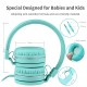 Portable Children Kids Headphones Headset Wired With Mic Adjustable