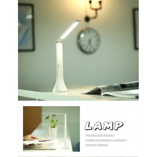 Touch Switch LED Protect Light Eye Table Lamp Foldable with Rechargeable Battery