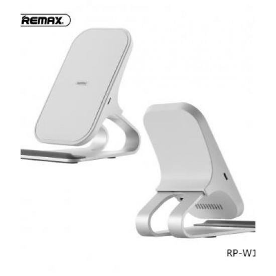 Remax Aluminum Alloy Desktop Phone Stand Wireless Charger for Cell Phone