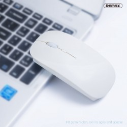 Ultra-Thin 2.4g Wireless mouse for Laptop Mac Desktop White