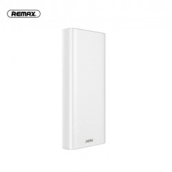 Remax High Capacity Power Bank Fast Charger 20000mAh Portable 2 USB Port White