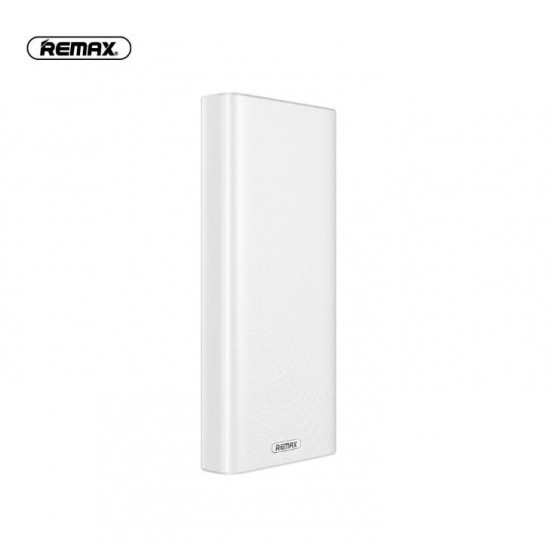 Remax High Capacity Power Bank Fast Charger 20000mAh Portable 2 USB Port White