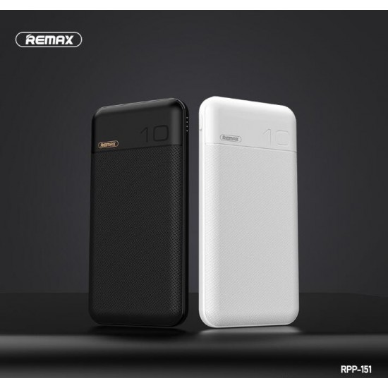 REMAX QC3.0 & PD 10000mAh Dual USB Fast Charging Portable Power bank