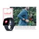 Smart Watch IPS Color Display Sports Bracelet Fitness Heart Rate Monitor-Black