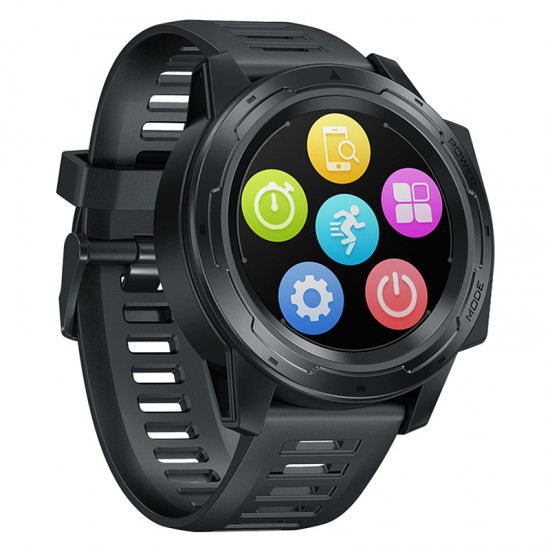 Bluetooth Smart Watch Heart Rate IP67 1.3" Touch Color Dispaly IPS Android/IOS