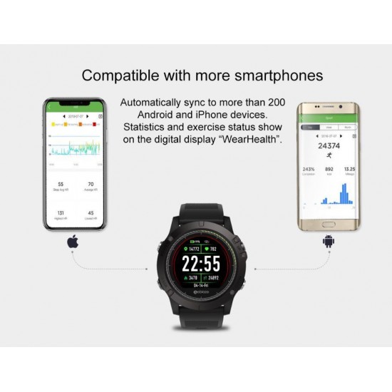 Smart watch IP67 Waterproof Wearable IPS Color Display Android IOS